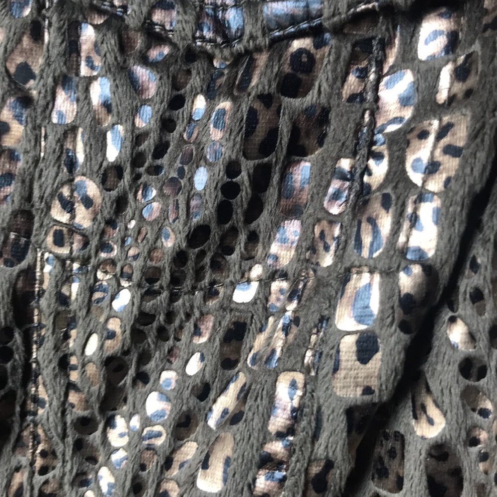 Ruby Rd. New jacket leopard pint detail - Picture 2 of 2